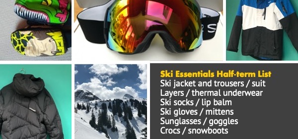 What to pack for your family ski holidays
